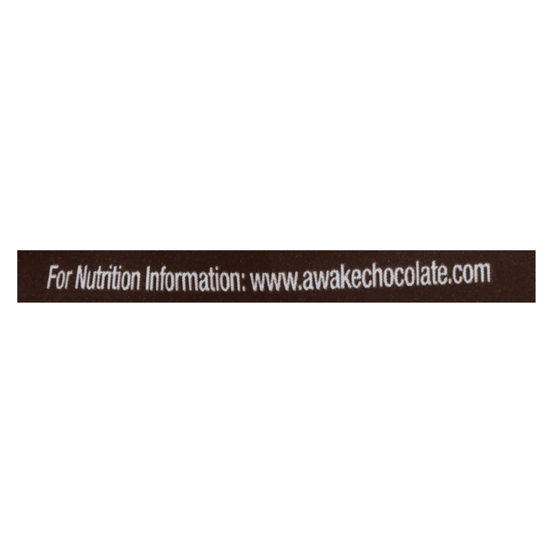 Awake Chocolate - Bites Milk Chocolate - Case Of 50-.53 Oz - Orca Market