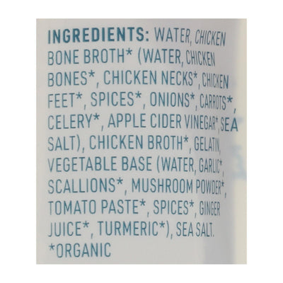 Bare Bones Broth - Bone Broth Organic 2 Chicken Classic - Case Of 8-16 Fluid Ounces - Orca Market