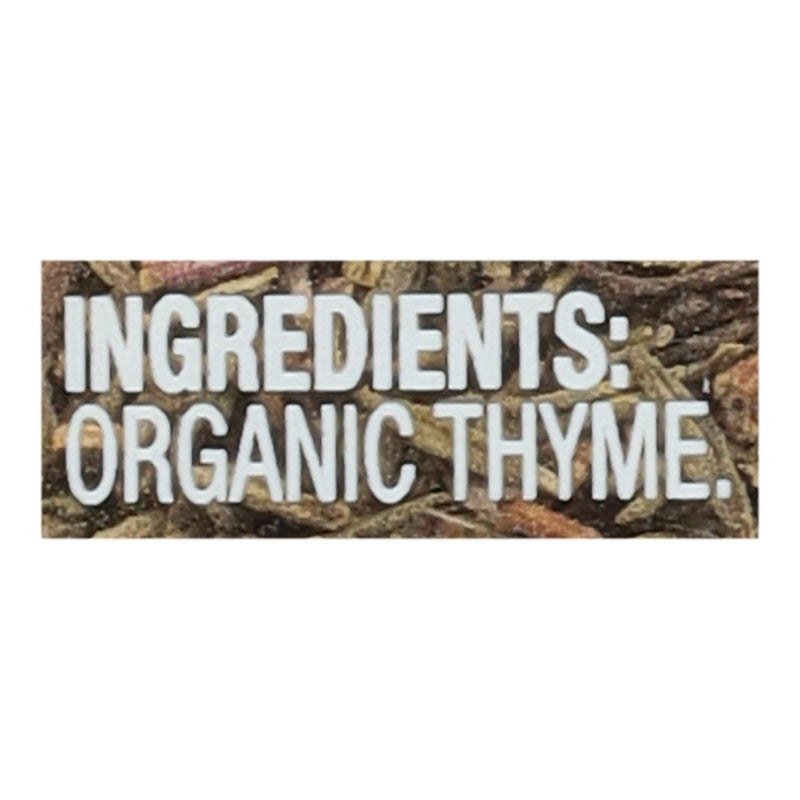 Simply Organic - Thyme Leaf Organic - Case Of 6 - 0.78 Ounces - Orca Market