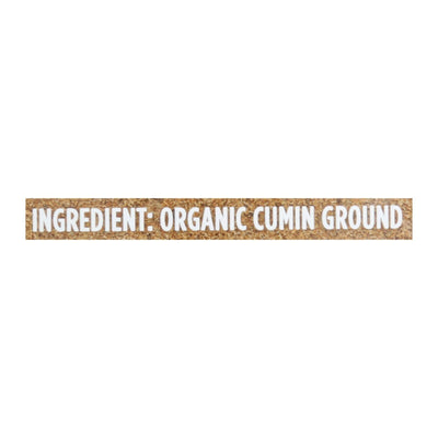 Spicely Organics - Cumin Organic Ground - Case Of 2-17 Ounces - Orca Market