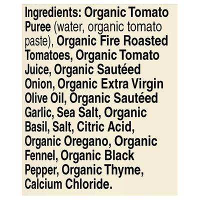 Muir Glen - Pasta Sauce Organic Fire Roasted Tomato - Case Of 12-23.5 Fluid Ounces - Orca Market