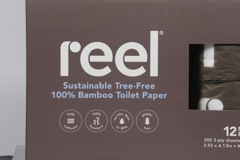 Reel - Toilet Paper Bamboo - Case Of 2-12 Count - Orca Market