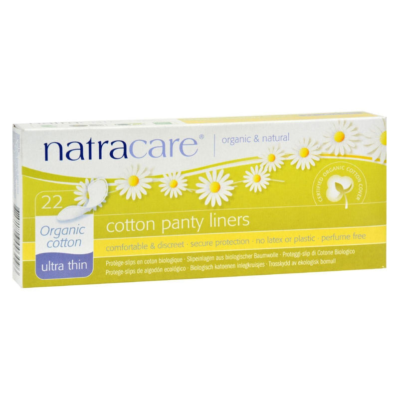 Natracare Ultra Thin Organic Cotton Panty Liners - 22 Pack - Orca Market