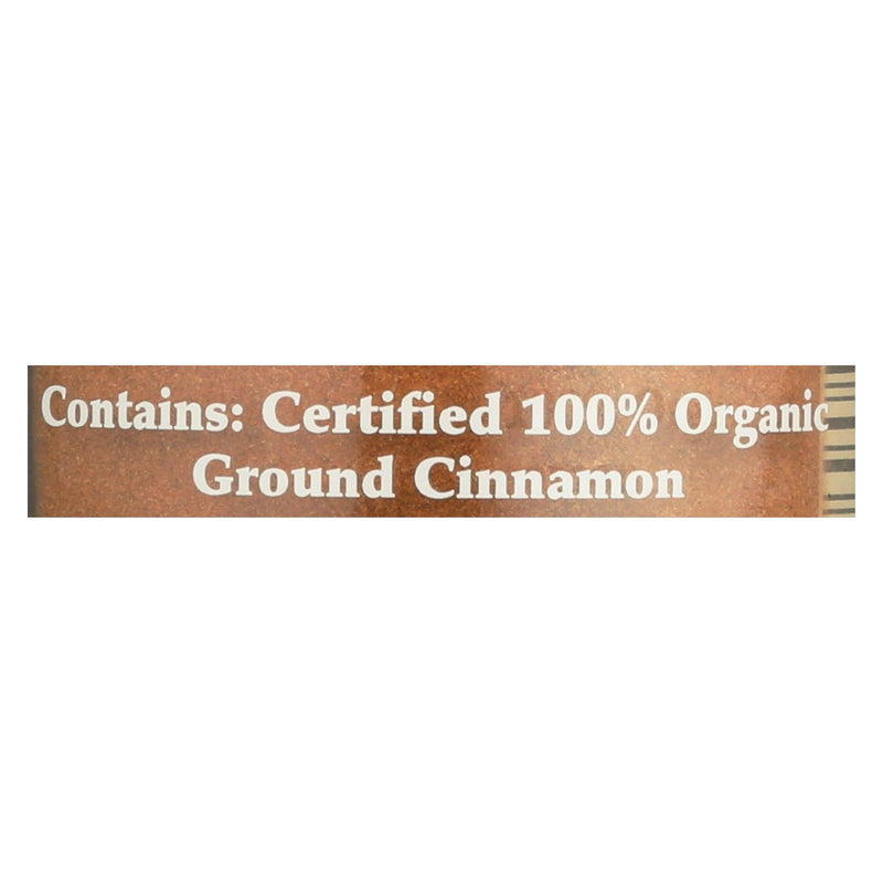 Morton And Bassett 100% Organic Ground Cinnamon - Case Of 3 - 2.3 Oz - Orca Market