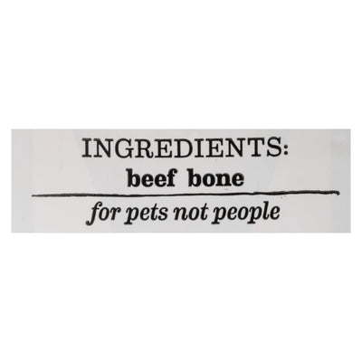 Happy N Healthy Pet - Dog Bone Beef Medium - Case Of 6 - 1 Ct - Orca Market