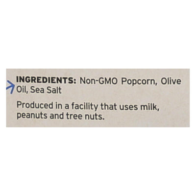 Pipcorn Mini Popcorn - Sea Salt - Case Of 12 - 4 Oz. - Orca Market