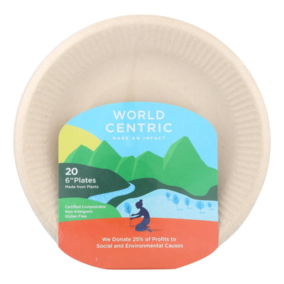 World Centric Ripple Edge Plate - Case Of 12 - 20 Count - Orca Market