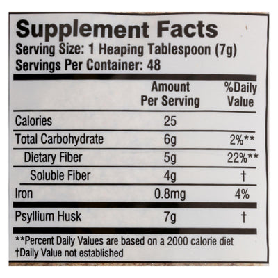 Health Plus - Pure Psyllium Husk - 12 Oz - Orca Market