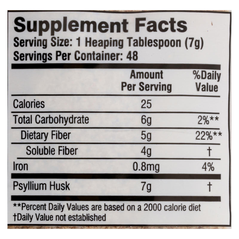 Health Plus - Pure Psyllium Husk - 12 Oz - Orca Market