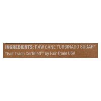 Wholesome Sweeteners Sugar - Natural Raw Cane - Turbinado - Fair Trade - 1.5 Lb - Case Of 12 - Orca Market