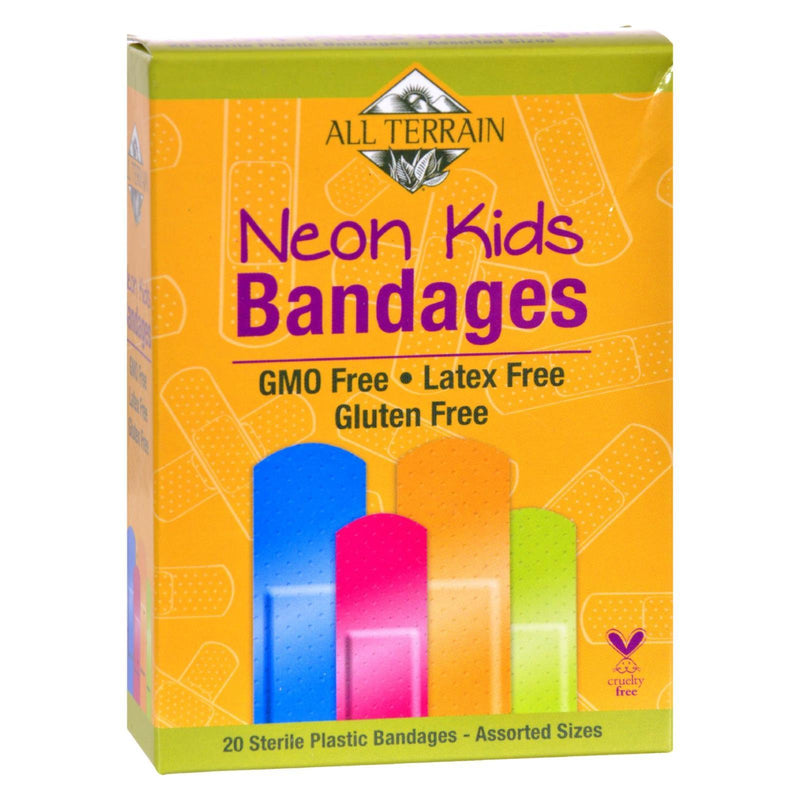 All Terrain - Bandages - Neon Kids - Assorted - 20 Count - Orca Market