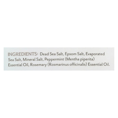 Soothing Touch Bath Salts - Peppermint Rosemary - 32 Oz - Orca Market