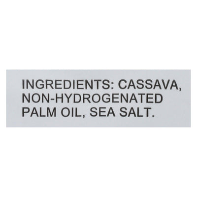 Artisan Tropic Cassava Strips - Sea Salt - Case Of 12 - 4.5 Oz. - Orca Market