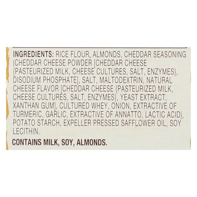 Blue Diamond - Nut Thins - Cheddar Cheese - Case Of 12 - 4.25 Oz. - Orca Market