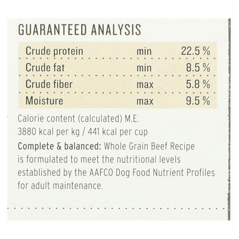 The Honest Kitchen - Dog Food - Whole Grain Beef Recipe - Case Of 6 - 2 Lb. - Orca Market