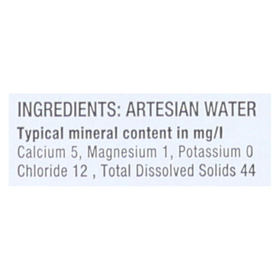 Voss Water Artesian Water - Still - Case Of 12 - 28.74 Oz.