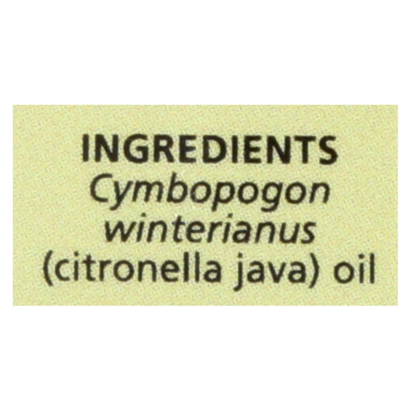 Aura Cacia - Pure Essential Oil Citronella Java - 0.5 Fl Oz - Orca Market