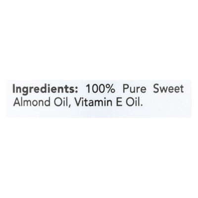 Hobe Labs Hobe Naturals Sweet Almond Oil - 4 Fl Oz - Orca Market