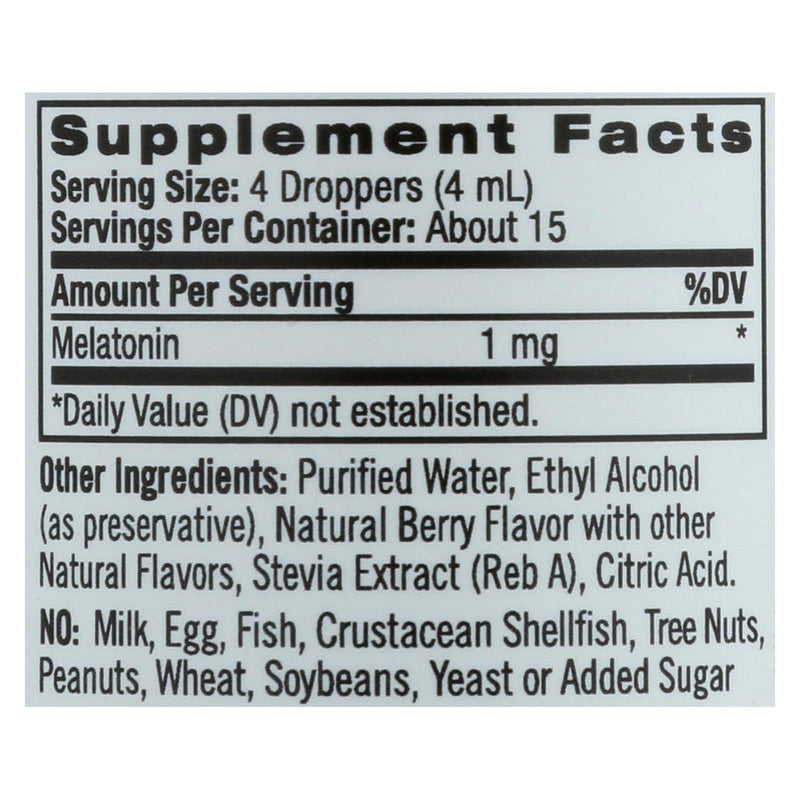 Natrol - Melatonin 1mg Liquid - 2 Fz - Orca Market