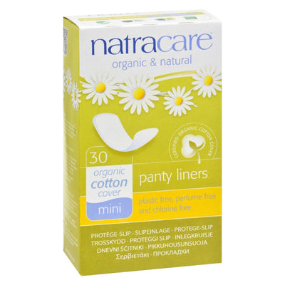 Natracare Natural Mini Panty Liners - 30 Pack - Orca Market