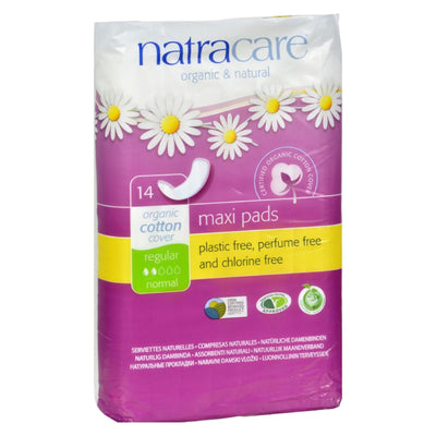 Natracare Natural Maxi Pads Regular - 14 Pack - Orca Market