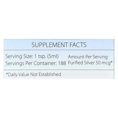 Silver Biotics - Supplement Daily Immune Super Value - 1 Each 1-32 Fz - Orca Market