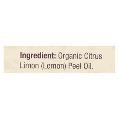 Nature's Answer - Organic Essential Oil - Lemon - 0.5 Oz. - Orca Market