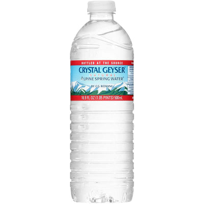 Crystal Geyser Alpine Spring Water, Spring Water - 1 Each - 24/16.9z - Orca Market