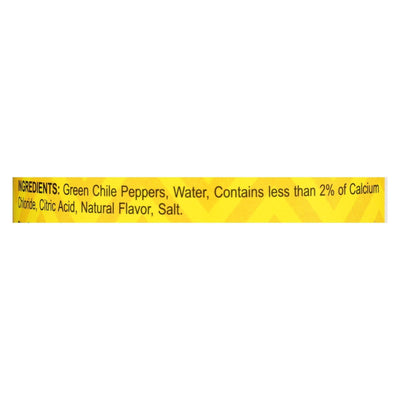 Hatch Chili Hatch Diced Hot Green Chilies - Diced Green Chiles - Case Of 24 - 4 Oz. - Orca Market