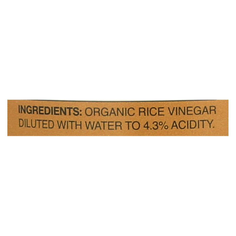 Marukan Organic Rice Vinegar - Case Of 6 - 12 Fl Oz. - Orca Market