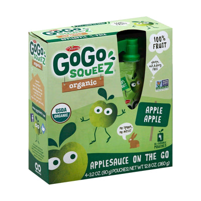 Gogo Squeeze Sauce - Apple - Case Of 12 - 3.2 Oz. - Orca Market