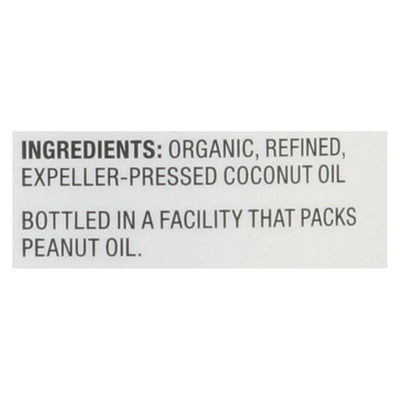 Nutiva Organic Coconut Oil - Refined - Case Of 6 - 23 Fl Oz. - Orca Market