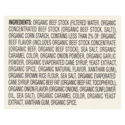 Imagine Foods Organic Gravy - Savory Beef - Case Of 12 - 13.5 Fl Oz - Orca Market