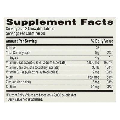 Emergen-c - Chewables Orange Blast - 1 Each - 40 Ct - Orca Market