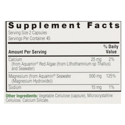 Nature's Answer Plant-based Magnesium Dietary Supplement - 1 Each - 90 Cap - Orca Market