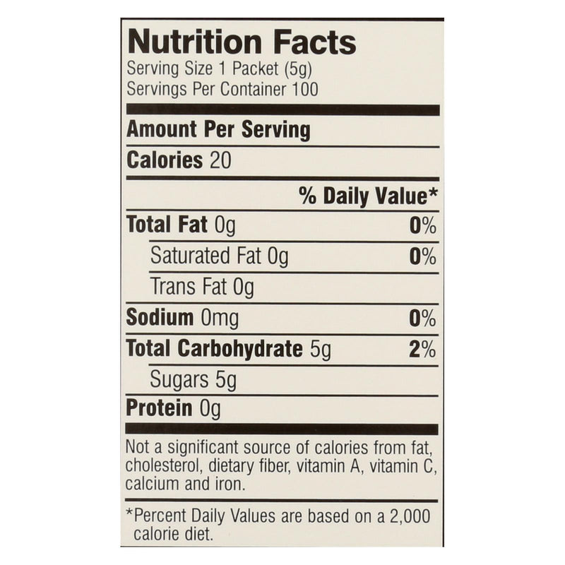 Sugar In The Raw Sugar In The Raw - Packets - Case Of 8 - 100 Pk - Orca Market