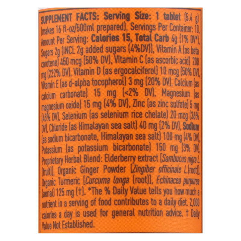 Nuun Hydration - Drink Tab Immunity Orange Citrus - Case Of 8 - 10 Tab - Orca Market