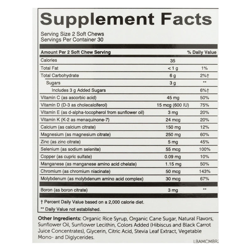 Smartypants - Gummy Vitamin Adlt Mneral Cmp - 1 Each - 60 Ct - Orca Market