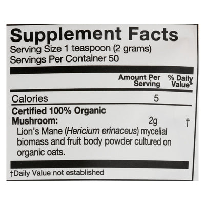 Om Organic Mushroom Powder - 1 Each - 3.5 Oz - Orca Market