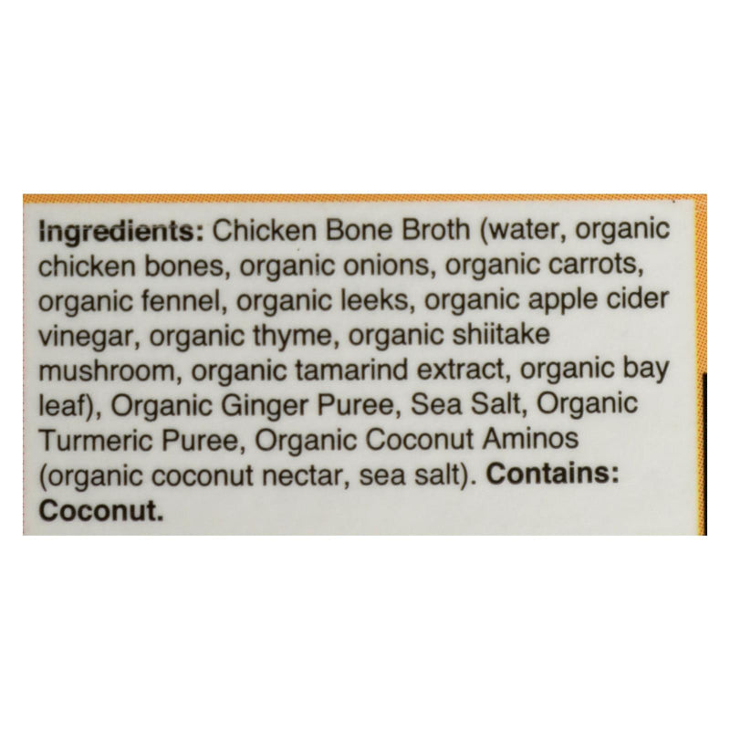 Kettle And Fire - Bone Broth Trmc Ginger Chicken - Case Of 6 - 16.9 Oz - Orca Market