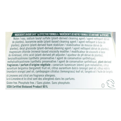 Seventh Generation - Dish Liquid Lemongrass Clementine - Case Of 6-19 Fz - Orca Market