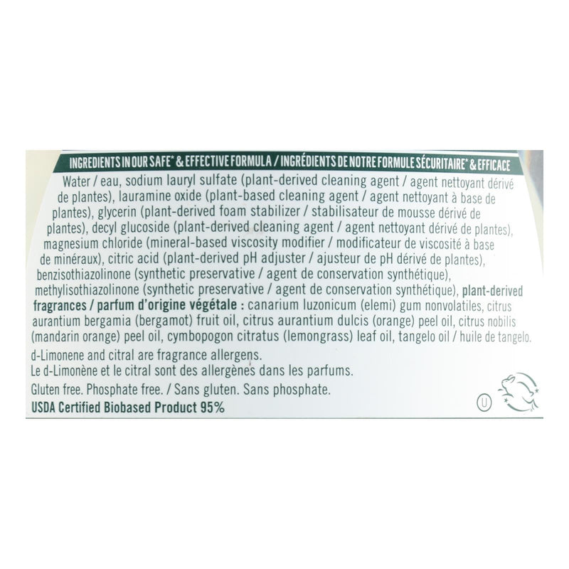 Seventh Generation - Dish Liquid Lemongrass Clementine - Case Of 6-19 Fz - Orca Market