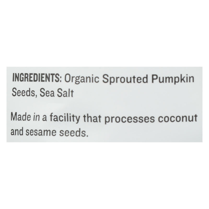 Go Raw Sprouted Seeds, Pumpkin With Celtic Sea Salt - Case Of 6 - 14 Oz - Orca Market