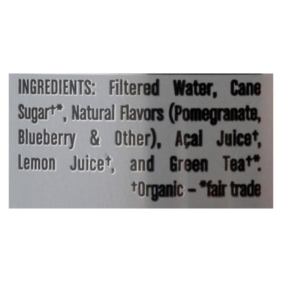 Steaz Lightly Sweetened Green Tea - Blueberry Pomegranate - Case Of 12 - 16 Fl Oz. - Orca Market