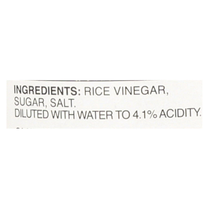 Marukan Seasoned Gourmet - Rice Vinegar - Case Of 6 - 12 Fl Oz. - Orca Market