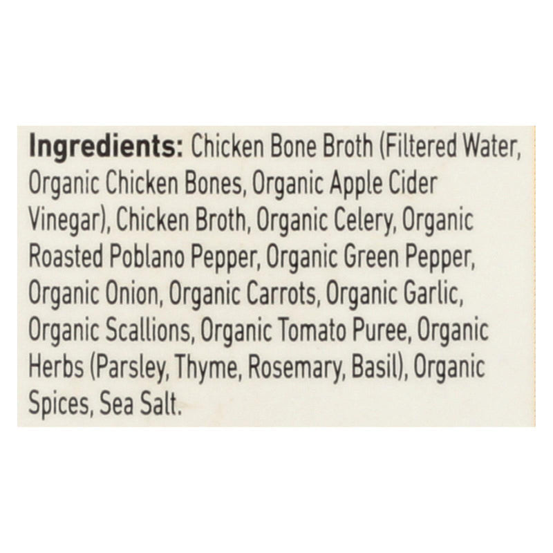 Kettle & Fire Chicken Bone Broth - Case Of 6 - 16.9 Oz - Orca Market