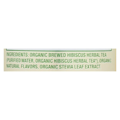 Zevia - Tea Hibscs Pssnfrt Cf - Case Of 12 - 12 Fz - Orca Market