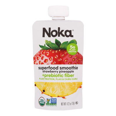 Noka - Smoothie Straw Pineap - Case Of 6 - 4.22 Oz - Orca Market