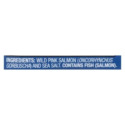 Wild Planet - Salmon Wild Pink - Case Of 24 - 3 Oz - Orca Market