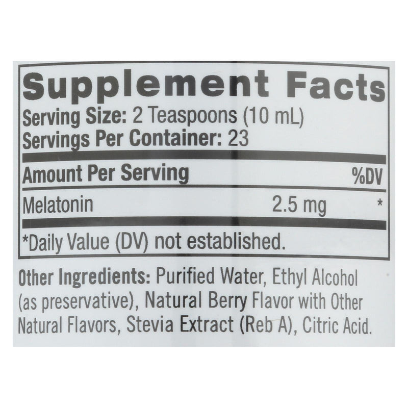 Natrol - Melatonin Liquid 2.5mg - 8 Fz - Orca Market